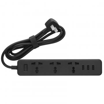 Ổ cắm nối dây có cầu dao bảo vệ, 3 ổ cắm, 3 Usb và công tắc chính